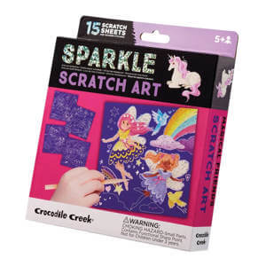 Hippychick Sparkle Scratch Art - Magical Friends